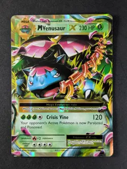 2016 Pokemon MEGA VENUSAUR EX #2/108 XY Evolutions Holo Ultra Rare English - Image 1