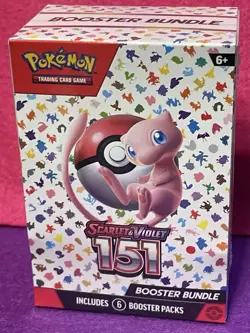✨Scarlet & Violet 151 Booster Bundle Brand New, Factory-Sealed Pokemon TCG✨ - Image 1