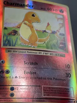 Pokemon TCG 2016 Trading Card -- XY Evolutions Charmander 9/108 Rev Holo Foil - Image 4