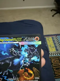 Mega Charizard X EX SIR 125/094 Phantasmal Flames English Pokemon TCG - Image 3