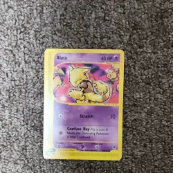 Pokemon Abra Expedition Base Set Common 93/165 HP40 Basic Hajime Kusajima - Image 2