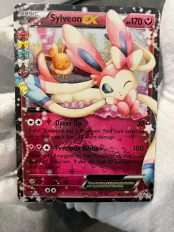 Pokemon TCG Sylveon EX RC21/RC32 Generations Radiant Collection Holo LP - Image 3