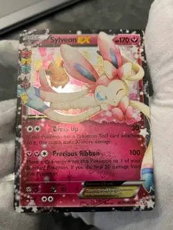 Pokemon TCG Sylveon EX RC21/RC32 Generations Radiant Collection Holo LP - Image 4