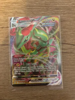 Pokemon VMAX Card Lot – Rayquaza VMAX, Calyrex TG, Eternatus TG, Inteleon – NM - Image 4