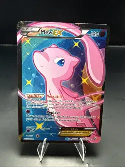 Pokemon Mew EX Full Art Ultra Rare Holo RC24/RC25 Legendary Treasures LP - Image 1