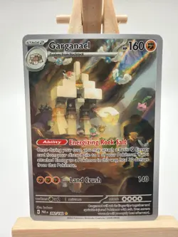 Pokemon TCG Paradox Rift Garganacl Illustration Rare 202/182 - NM/M - Image 1