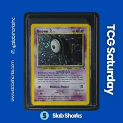 2001 POKEMON NEO DISCOVERY #14/75 UNOWN [A] HOLO RARE - Image 1
