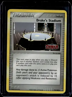 2007 Pokemon Drake's Stadium Holo Power Keepers 72/108 - Image 1