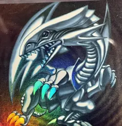 YUGIOH! PSA 8 2002 Blue-Eyes White Dragon SDK-001 Ultra Rare - Image 3