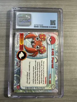 Pokemon Topps Spectra-Chrome Paras 46 CGC 7.5 - Image 2