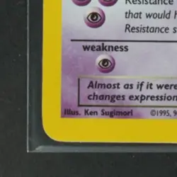 2000 POKEMON TEAM ROCKET #1/82 DARK ALAKAZAM HOLO RARE - Image 4