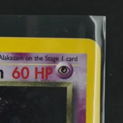 2000 POKEMON TEAM ROCKET #1/82 DARK ALAKAZAM HOLO RARE - Image 5