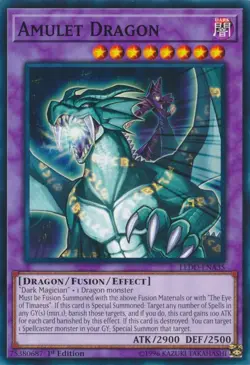 Amulet Dragon - LEDD-ENA35 - Common - 1st Edition - Lightly Played - Image 1