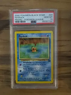Pokemon League BLACK STAR PSYDUCK PROMO #20 PSA 10 Cert # 65307192 - Image 3