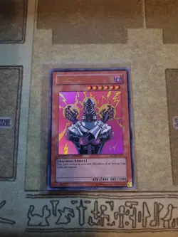 YUGIOH JINZO YAP1-EN007 ULTRA LIMITED EDITION VLP ALT ART - Image 1