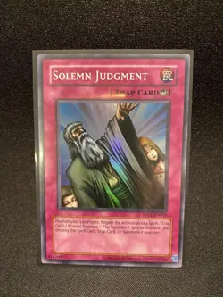 Yu-Gi-Oh! TCG Solemn Judgment Retro Pack RP01-EN045 Unlimited Super Rare X3 - Image 2