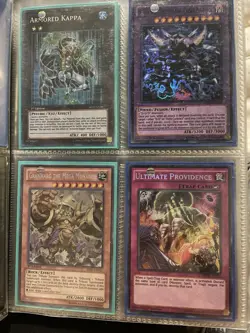 Collectors Card Album with 40 Holo Yu-Gi-Oh Card Lot - Image 3