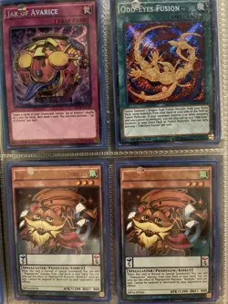 Collectors Card Album with 40 Holo Yu-Gi-Oh Card Lot - Image 5