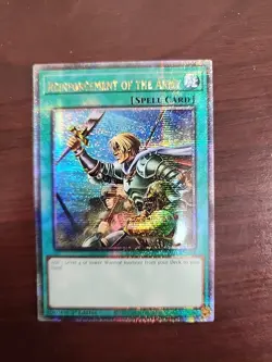 Reinforcement of the Army Quarter Century Secret 1st Ed RA01-EN051 NM Yugioh - Image 3