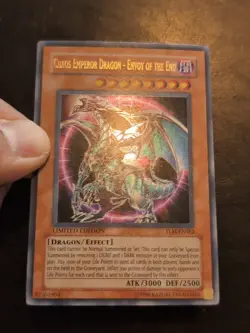 Yu-Gi-Oh! ULTRA RARE CARD CHAOS EMPEROR DRAGON ENVOY OF THE END TLM-ENSE2 NM - Image 2