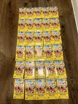 One Piece Adventure on Kami's Island OP15-EB04 Lot of x30 sealed packs - Image 1