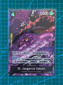 One Piece TCG St. Jaygarcia Saturn OP13-083 Alt Art English - Image 1
