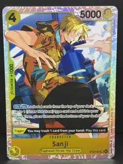 Sanji ST29-004 Starter Deck 29: Egghead Foil - Image 1