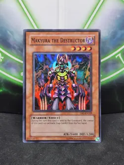 Yugioh Makyura the Destructor DB1-EN169 Super Rare NM - Image 1