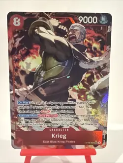 One Piece Card Game | Krieg OP15-008 SR ALT ART IN-HAND | OP15 | English | NM/M - Image 1