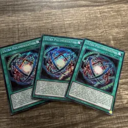 Ultra Polymerization (Playset) - x3 | Secret Rare | MACR-EN052 | 1st Edition NM - Image 1