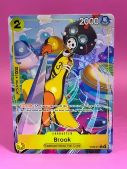One Piece CCG Brook ST29-011 (C) Alt Art Starter Deck (EGGHEAD) - Image 1
