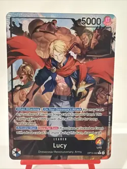 Lucy (Alternate Art) OP15-002 Adventure on Kami's Island Foil One Piece Leader - Image 1