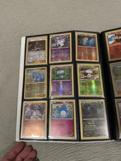 Pokemon TCG Nintendo Binder Lot Machamp Meowth Magneton Venusaur Growlithe Cards - Image 4