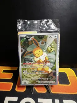 Eevee Pokemon S&V Black star #173 Prismatic Evolution Promo Cards Holo - Image 2