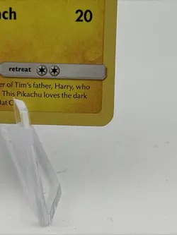 Detective Pikachu SM190 Sun & Moon Black Star Promo Holo Pokemon TCG Card - Image 3