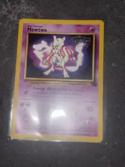 Pokemon TCG Mewtwo the First Movie Promo Card, Black Star Promo - Image 1