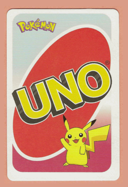 Unown, Skip, Lot of 4 Swap Pokemon UNO Cards, 2 ¼" x 3 ½" - NM - Image 2