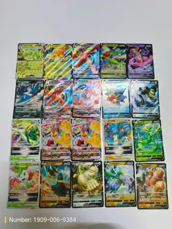 Pokemon S-Chinese EX/V/VMAX/VSTAR Holo Rare Card Lot (20 Cards) - Deoxys VMAX, T - Image 1