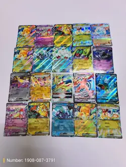 Pokemon S-Chinese EX/V/VSTAR Holo Rare Card Lot (20 Cards) - Zamazenta VSTAR, De - Image 1