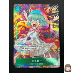 [NM] Sugar ONE PIECE Card Game Japanese OP04-024 SR Kingdoms of Intrigue 28M11 - Image 1