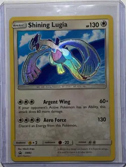 SM82 Promo Pokemon Shining Lugia Shining Legends English Card - Image 1