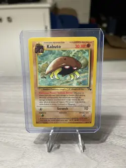 Wizards 1999 Pokemon Trading Card Game Fossil Kabuto 50/62 Non Holo - Image 1