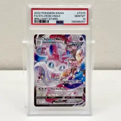 2022 Sylveon VMAX TG15/TG30 Brilliant Stars Trainer Gallery Full Art Card PSA 10 - Image 1