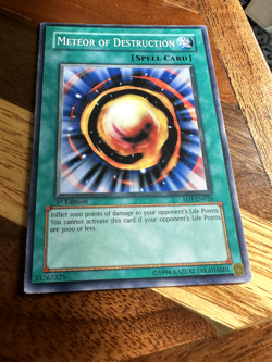 Meteor of Destruction SD3-EN026 1st Edition Common PL + BONUS - Image 1