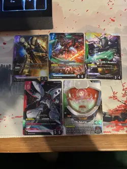 TCG Mobile Suit Gundam Card Lot - Image 1