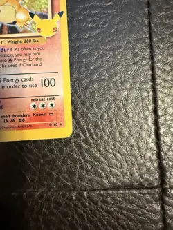 Pokemon TCG Charizard Celebrations Holo Card 4/102 Mint/Near Mint Condition - Image 5