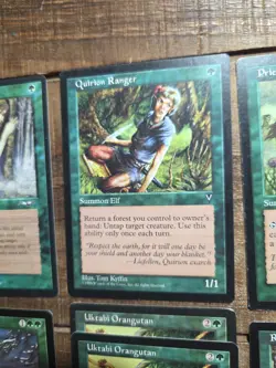 Lot of 11 Green MTG Cards from Urza's Saga edition, Magic the Gathering 1998 - Image 3