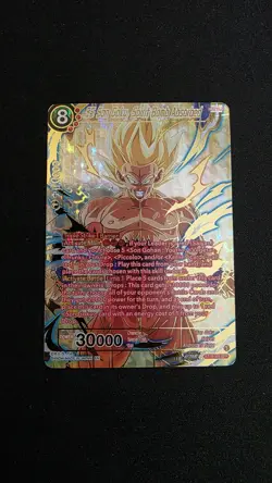 SS SON GOKU SPIRIT BOMB ABSORBED BT19-008 SPR Fighters Ambition NM Card DBS CCG - Image 1