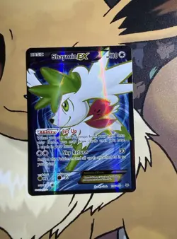 Pokemon TCG Shaymin EX Roaring Skies Textured Holo Card 106/108 - Image 1
