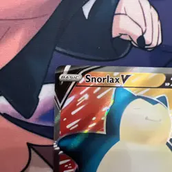 Pokemon Snorlax V Full Art Ultra Rare Holo 197/202 Sword & Shield TCG Card - Image 3